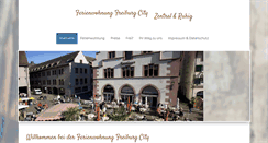Desktop Screenshot of fewo-freiburg-city.de